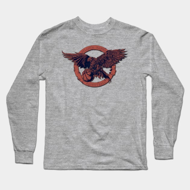 Atlanta Hawks old style logo Long Sleeve T-Shirt by arxitrav